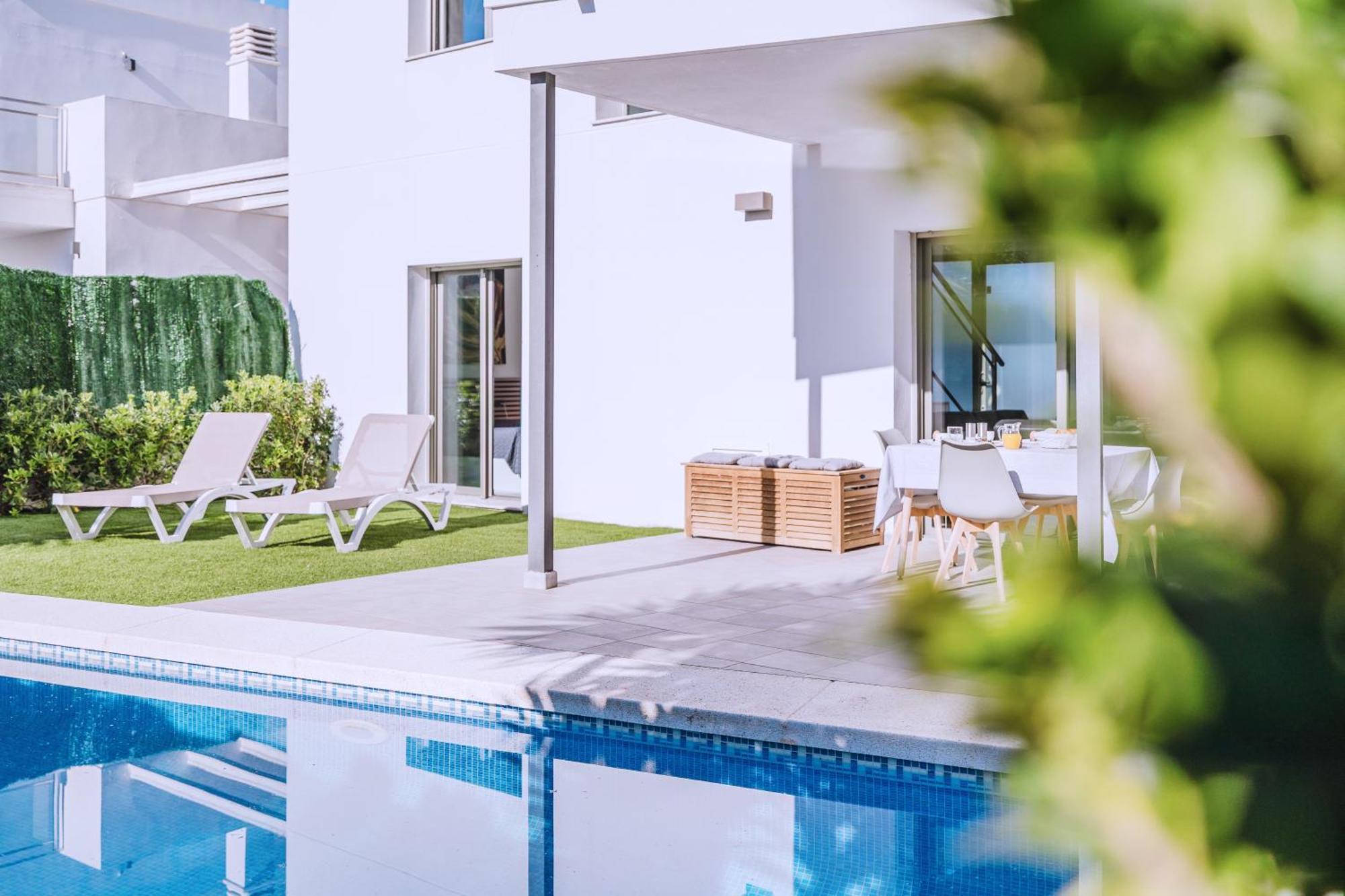 Casa Coco Stylisches Beachhouse Mit Pool & Sundeck Els Poblets Denia Exterior foto