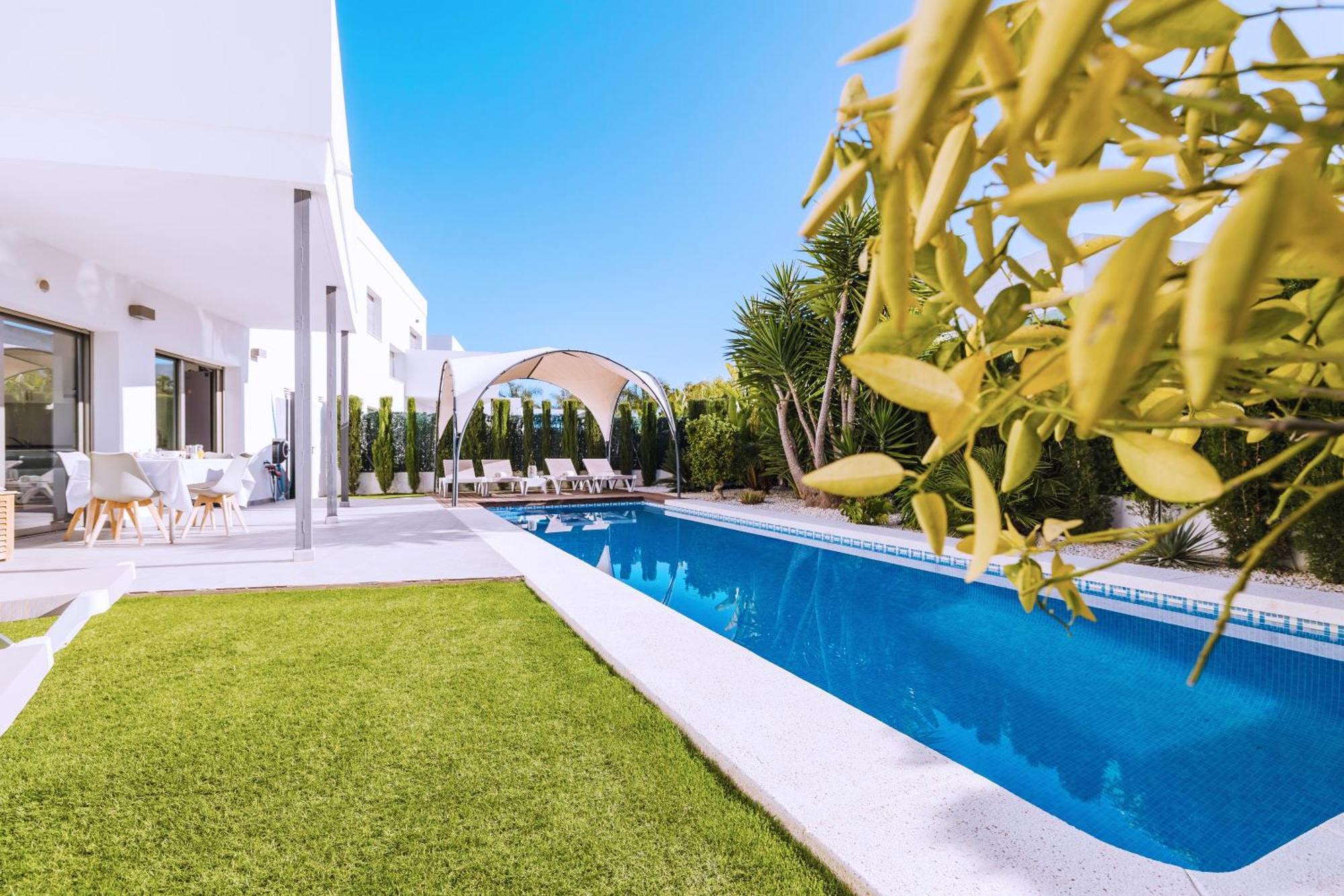 Casa Coco Stylisches Beachhouse Mit Pool & Sundeck Els Poblets Denia Exterior foto