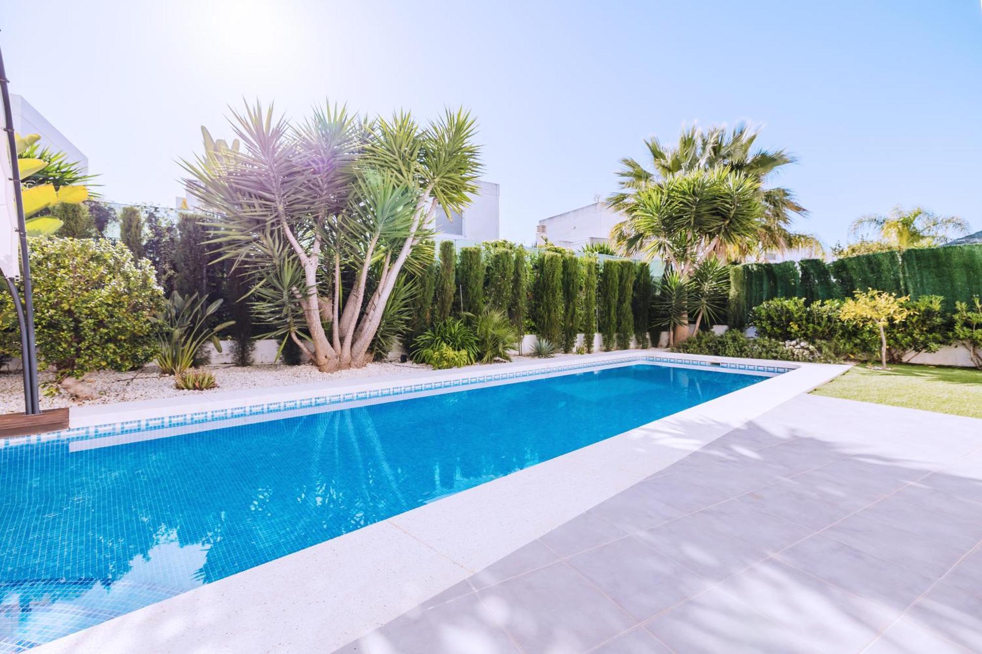 Casa Coco Stylisches Beachhouse Mit Pool & Sundeck Els Poblets Denia Exterior foto